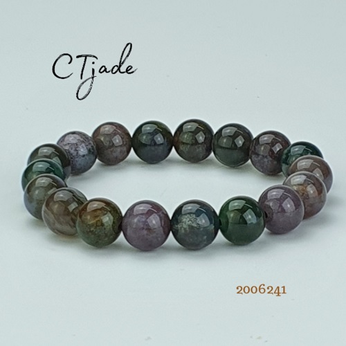  2006241 Trang Sức Phong Thủy Hộ Mệnh Bình An - Chuỗi Tay Đá Thạch Tủy India Agate - Saigonistar